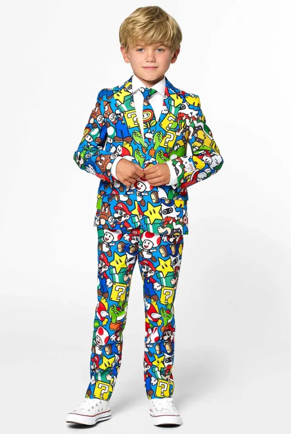 Boys OppoSuits Halloween Suits^Super Mario™