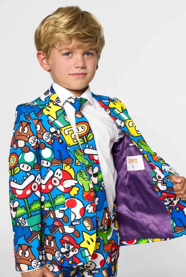 Boys OppoSuits Halloween Suits^Super Mario™