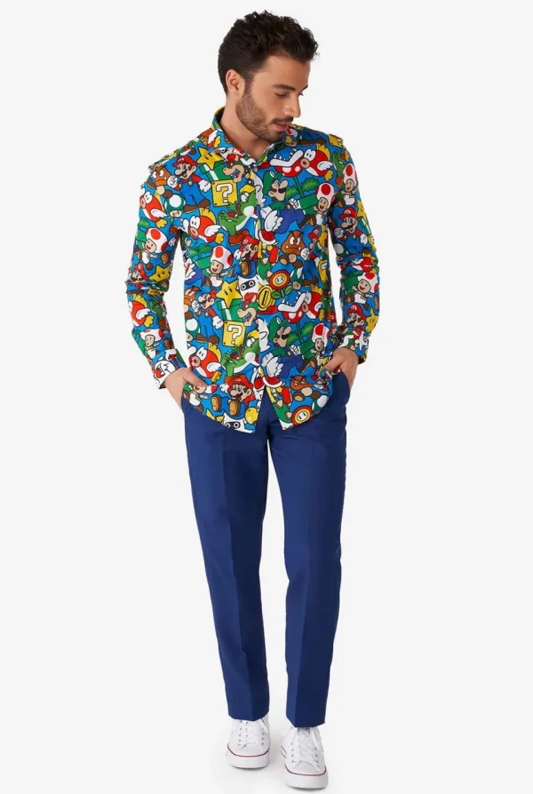 Men OppoSuits Casual Shirts^Super Mario™