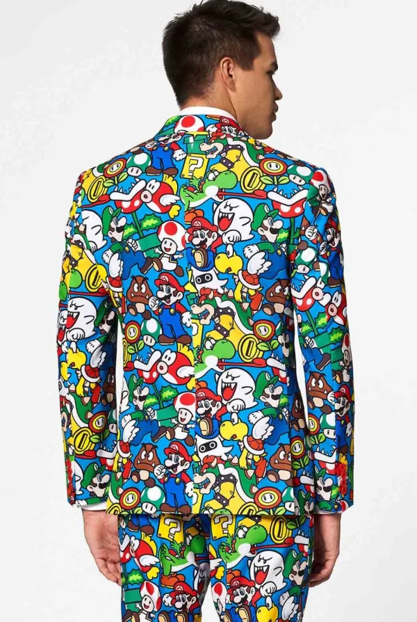 Men OppoSuits Prom Suits^Super Mario™