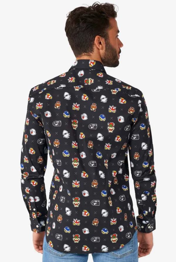 Men OppoSuits Casual Shirts^Super Mario™ Bad Guys