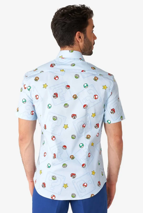 Men OppoSuits Casual Shirts^Super Mario™ Icons