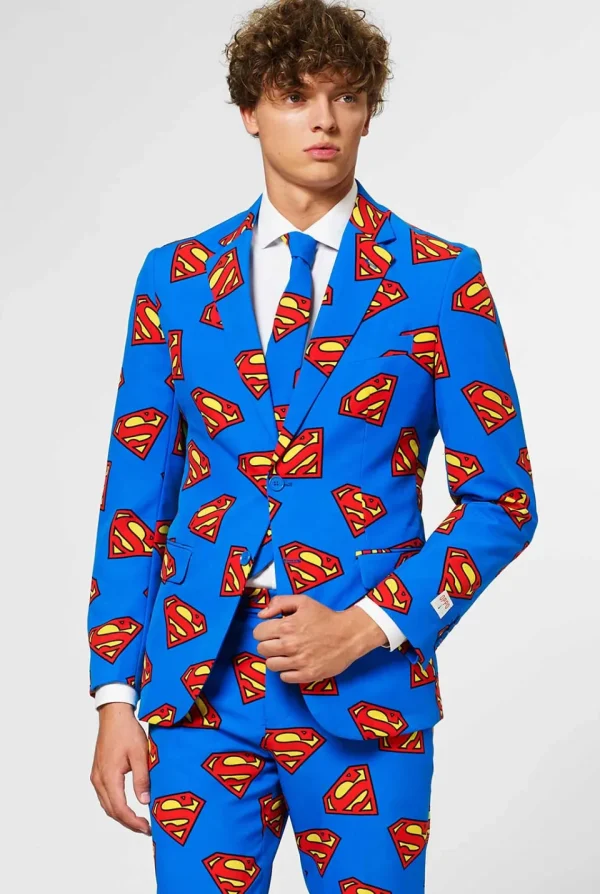 Men OppoSuits Halloween Suits^Superman™