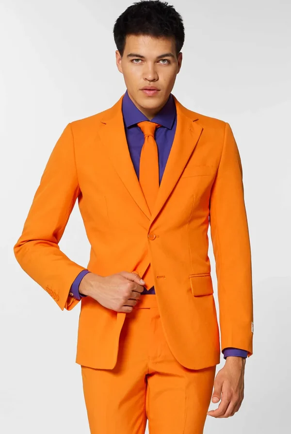 Men OppoSuits Prom Suits^The Orange