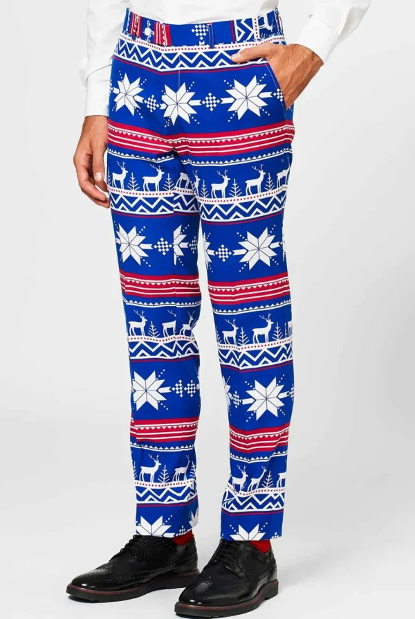 Men OppoSuits Christmas Suits^The Rudolph