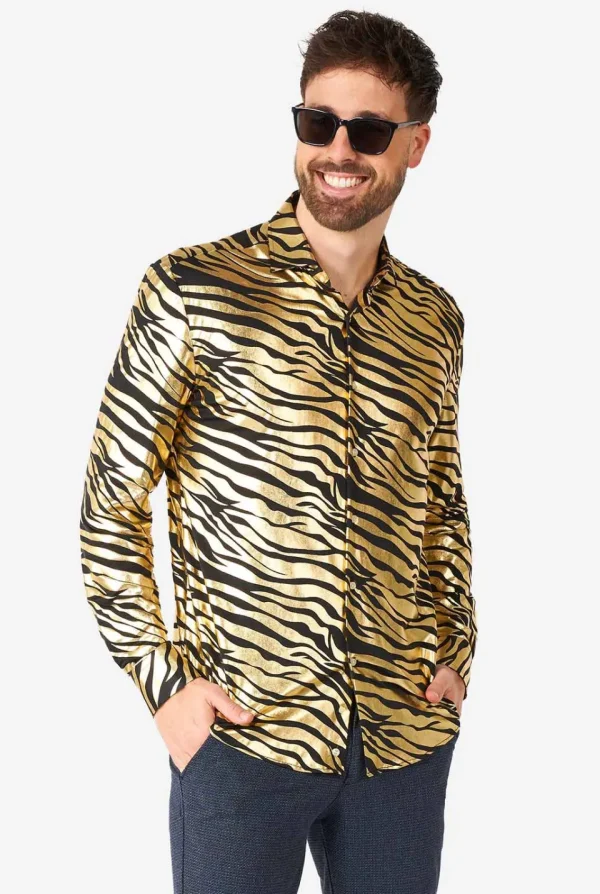 Men OppoSuits Casual Shirts^Tiger Shiner