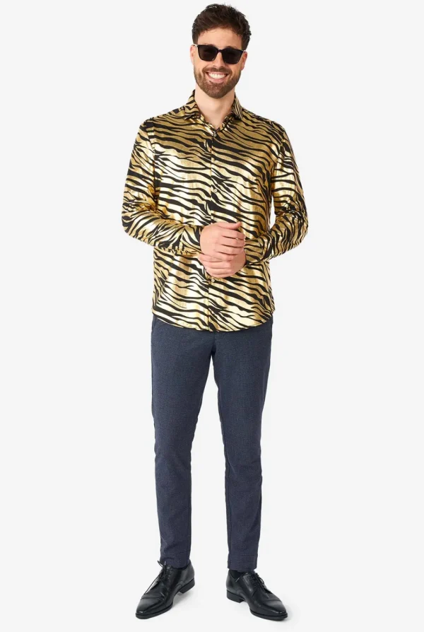 Men OppoSuits Casual Shirts^Tiger Shiner