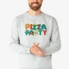 Men OppoSuits Deluxe Sweaters^Tmnt™ Pizza Party