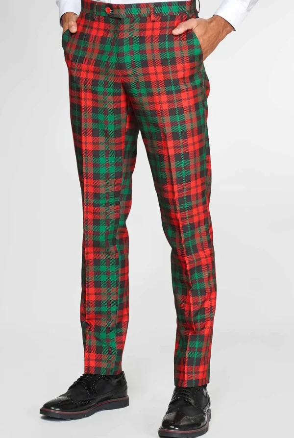 Men OppoSuits Wedding Suits^Trendy Tartan