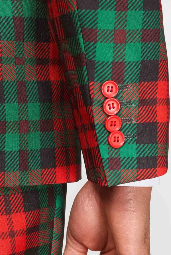 Men OppoSuits Wedding Suits^Trendy Tartan