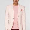 Men OppoSuits Deluxe Blazers^Tropical - Birdie - Soft Pink