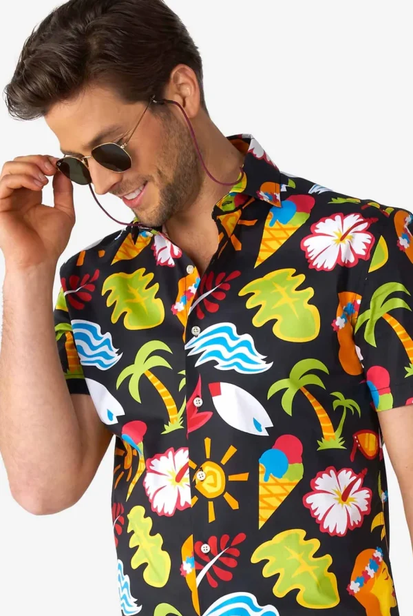 Men OppoSuits Casual Shirts^Tropical Thunder