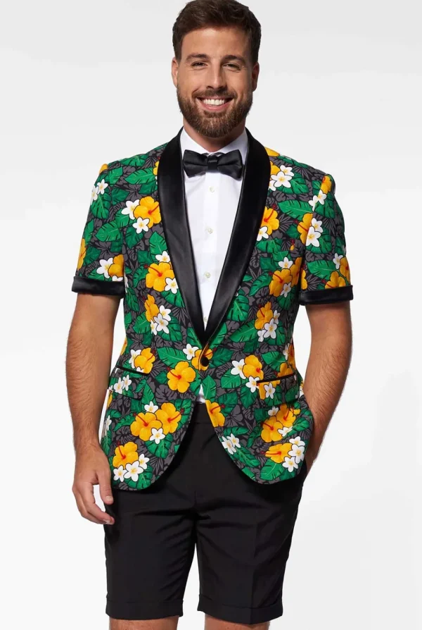 Men OppoSuits Christmas Tuxedos^Tropical Treasure