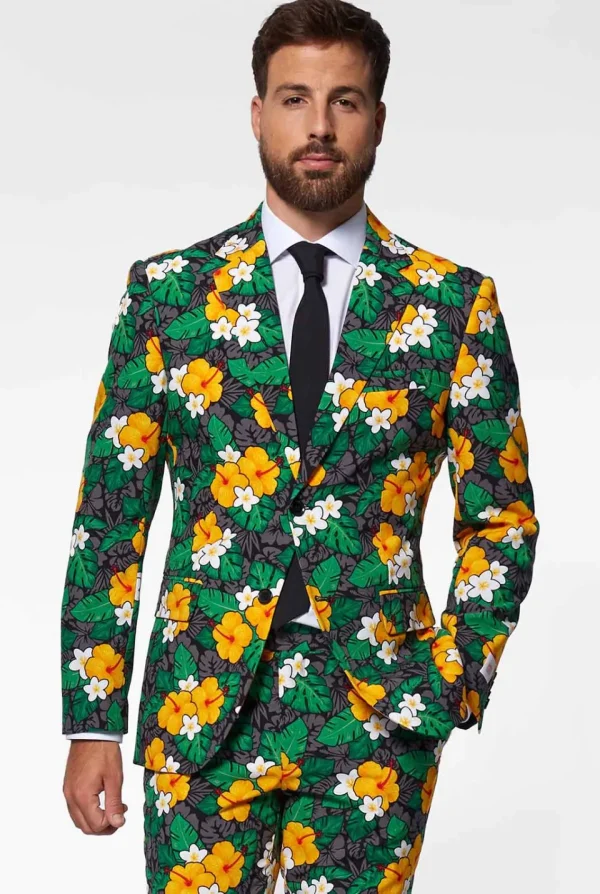 Men OppoSuits Wedding Suits^Tropical Treasure