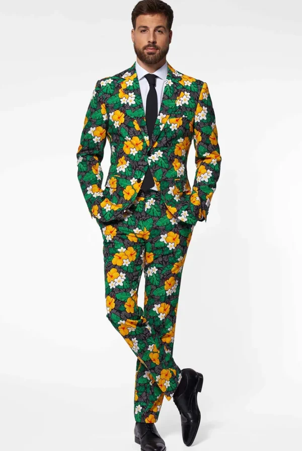 Men OppoSuits Wedding Suits^Tropical Treasure