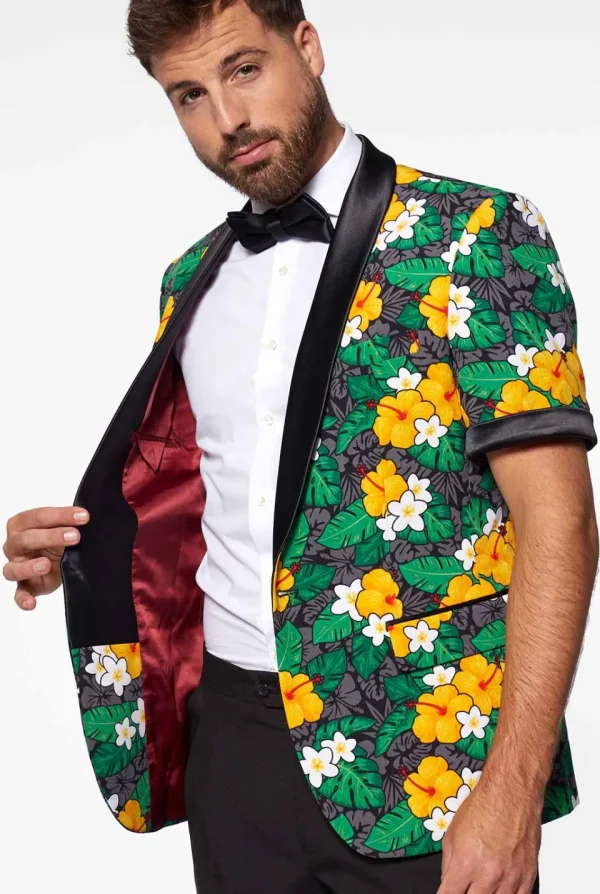 Men OppoSuits Christmas Tuxedos^Tropical Treasure