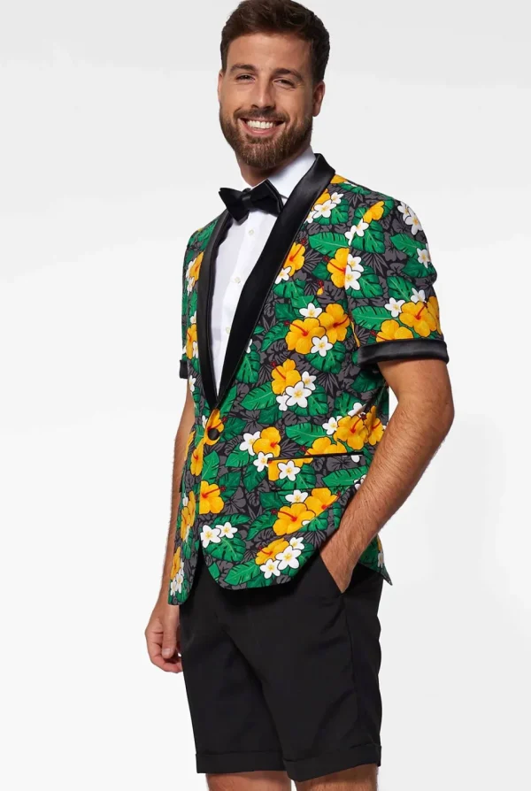 Men OppoSuits Christmas Tuxedos^Tropical Treasure