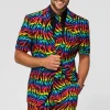 Men OppoSuits Wedding Suits^Wild Rainbow