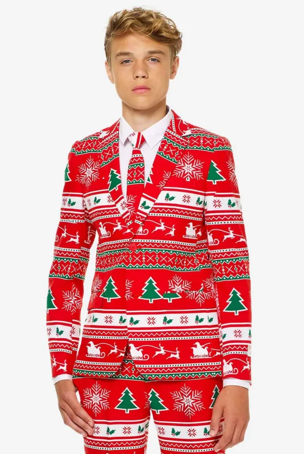 Teen Boys OppoSuits Christmas Suits^Winter Wonderland