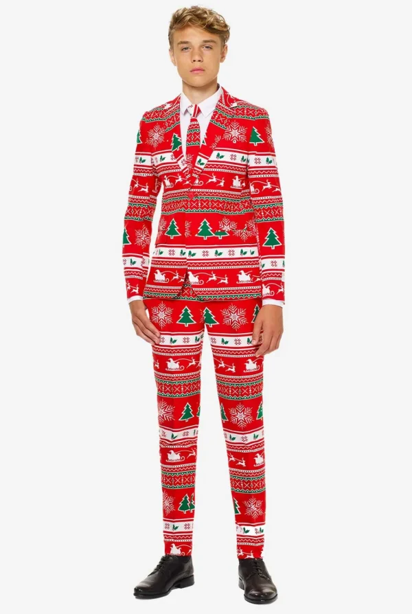 Teen Boys OppoSuits Christmas Suits^Winter Wonderland