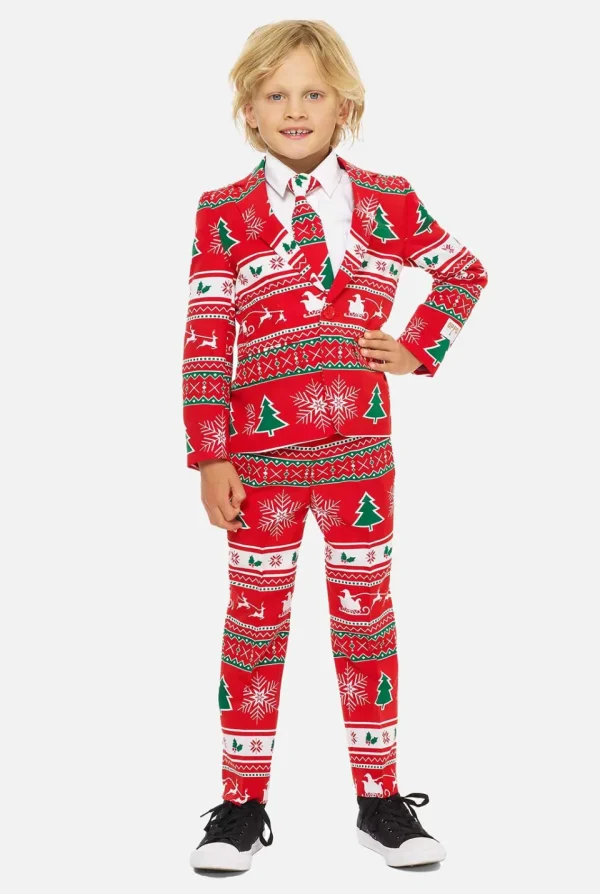 Boys OppoSuits Christmas Suits^Winter Wonderland