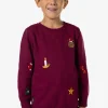 Boys OppoSuits Sweaters^X-Mas Icons - Burgundy