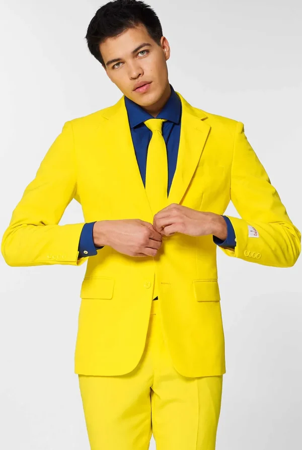 Men OppoSuits Prom Suits^Yellow Fellow