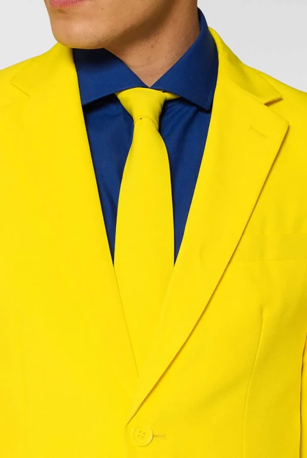 Men OppoSuits Prom Suits^Yellow Fellow