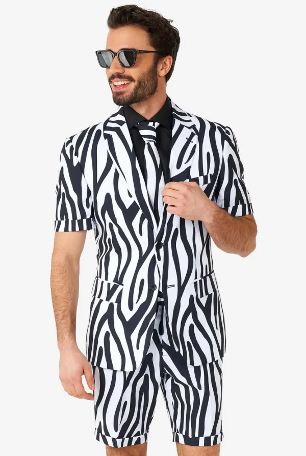 Men OppoSuits Wedding Suits^Zazzy Zebra