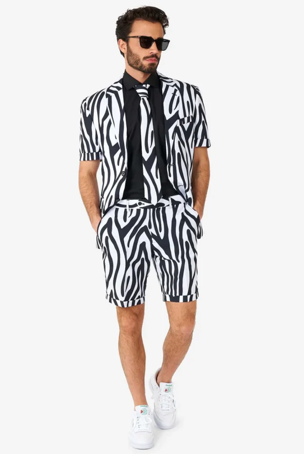 Men OppoSuits Wedding Suits^Zazzy Zebra