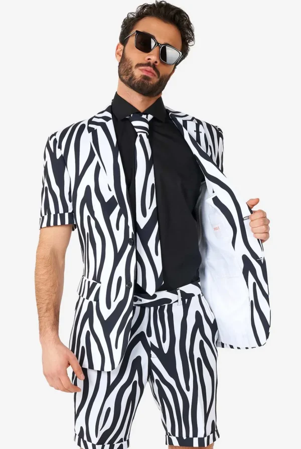 Men OppoSuits Wedding Suits^Zazzy Zebra