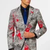 Men OppoSuits Halloween Suits^Zombiac